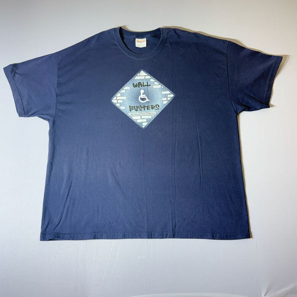 Hanes Heavyweight Wall Busters Disability Advocacy Graphic T-Shirt